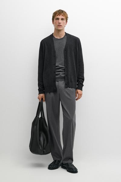 Massimo Dutti Кардиган из 100% кашемира на пуговицах