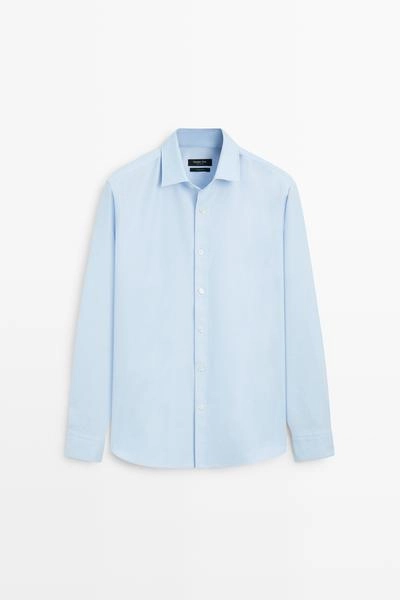 Рубашка regular fit из 100% хлопка oxford- Заказать в России