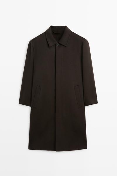 Massimo Dutti Пальто из двустороннего кашемира 100%