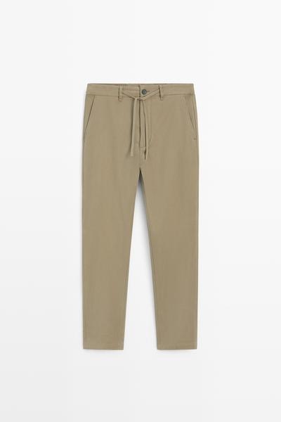 Massimo Dutti Брюки-джоггеры MASSIMO DUTTI купить с доставкой.