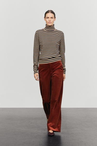 Massimo Dutti Свитер с высоким воротником из шерсти и кашемира