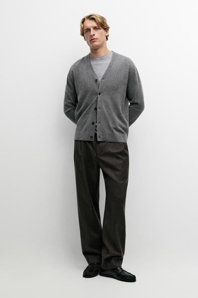Massimo Dutti Кардиган на пуговицах из 100% шерсти