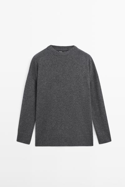 Massimo Dutti Свитер OVERSIZE из 100% кашемира