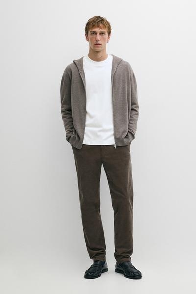 Massimo Dutti Зауженные вельветовые брюки купить с доставкой.