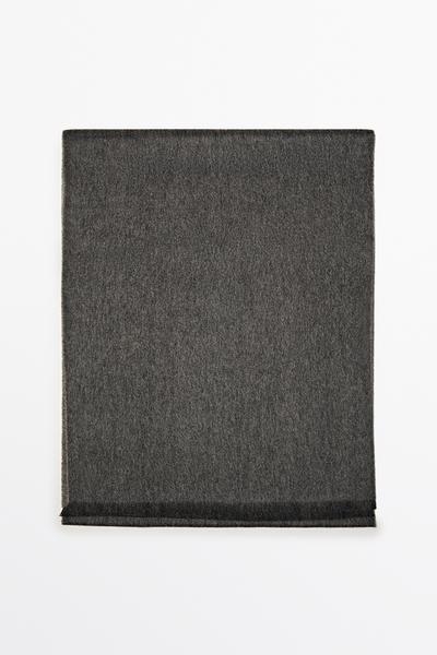 Massimo Dutti Шарф из смеси 100% кашемира