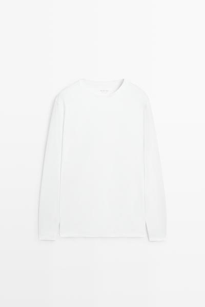 Massimo Dutti Пижама с длинным рукавом и брюками в полоску купить с доставкой.