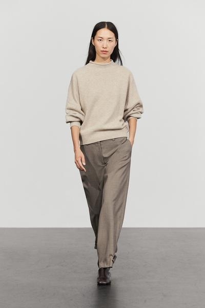 Massimo Dutti Свитер оверсайз из 100% шерсти купить с доставкой.