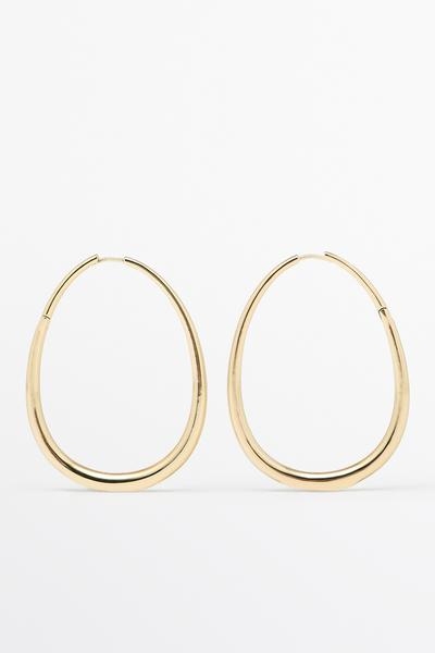 Massimo Dutti Серьги-кольца XL
