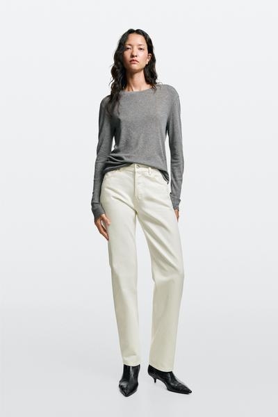 Massimo Dutti Джинсы прямого кроя средней посадки