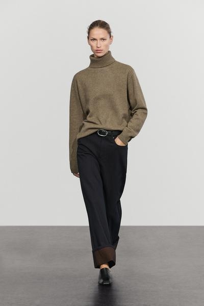 Massimo Dutti Водолазка из шерстяной смеси