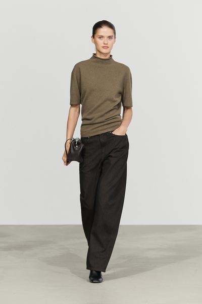 Massimo Dutti Свитер с имитацией водолазки из шерстяной смеси купить с доставкой.
