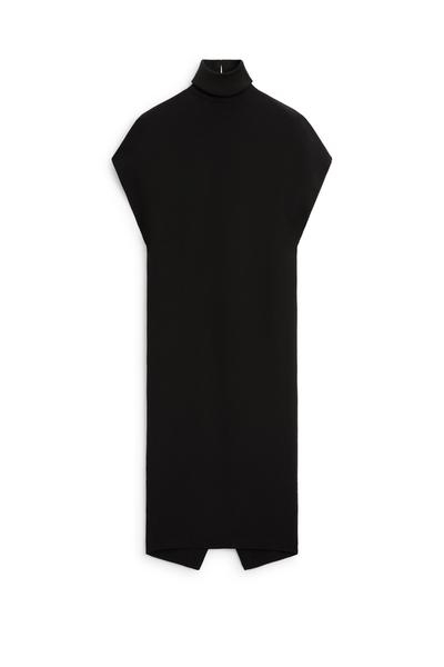 Massimo Dutti Платье с высоким воротом — лимитированная серия купить с доставкой.