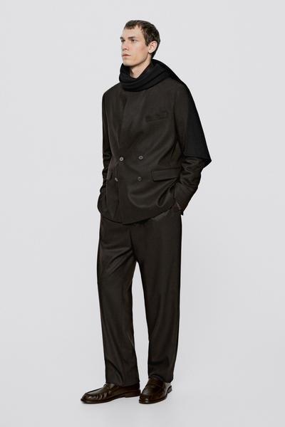 Massimo Dutti Шерстяной кашемировый шарф - ограниченная серия купить с доставкой.