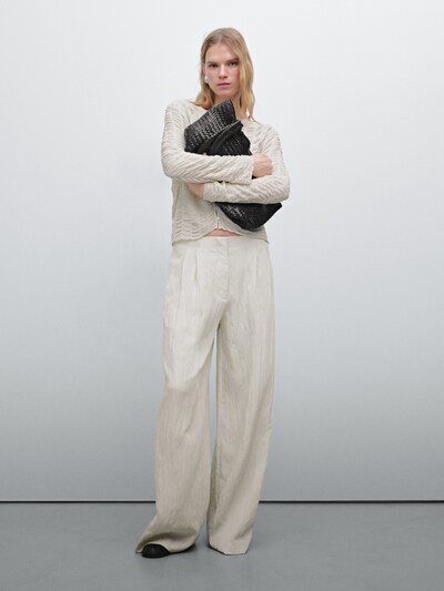 Massimo Dutti Технические брюки с вытачками