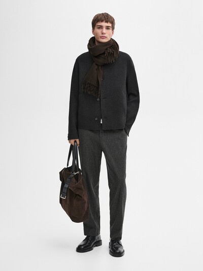 Massimo Dutti Двойная куртка-бомбер из смеси шерсти