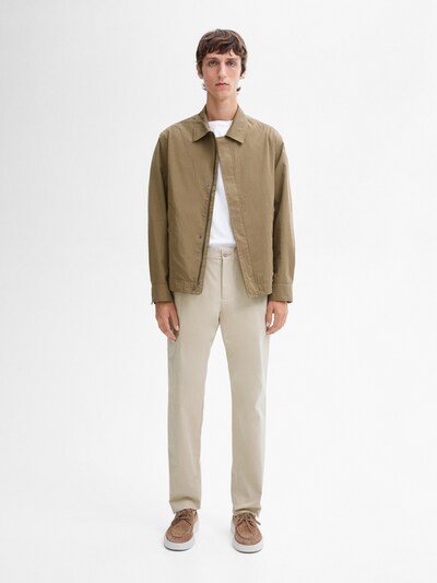 Massimo Dutti Облегающие брюки из хлопчатобумажной саржи