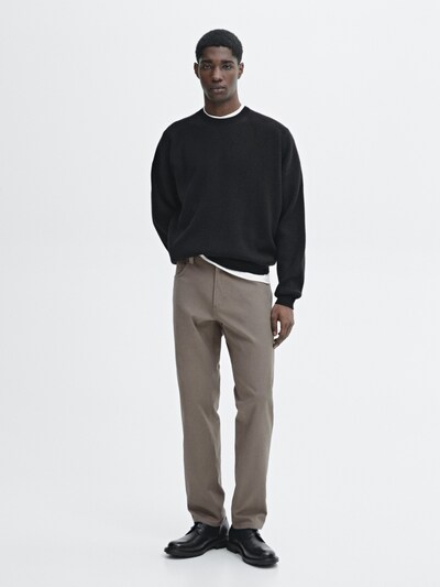 Massimo Dutti Джинсы зауженного кроя из хлопчатобумажной смеси