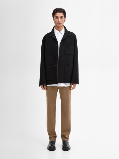 Massimo Dutti Брюки обычного кроя из хлопчатобумажной смеси