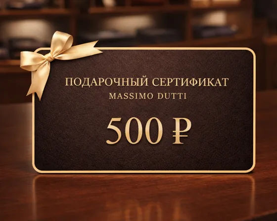 Электронный подарочный сертификат Massimo Dutti  (500)