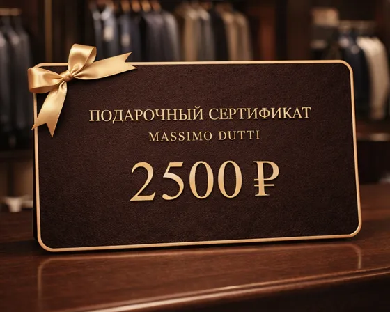 Электронный подарочный сертификат Massimo Dutti  (2 500)