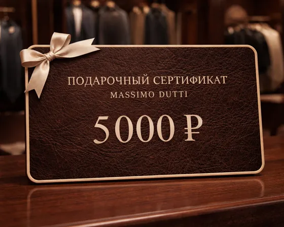 Электронный подарочный сертификат Massimo Dutti  (5 000)