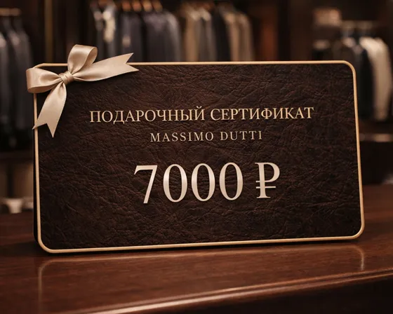 Электронный подарочный сертификат Massimo Dutti  (7 000)