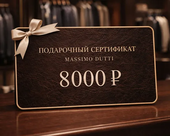 Электронный подарочный сертификат Massimo Dutti  (8 000)
