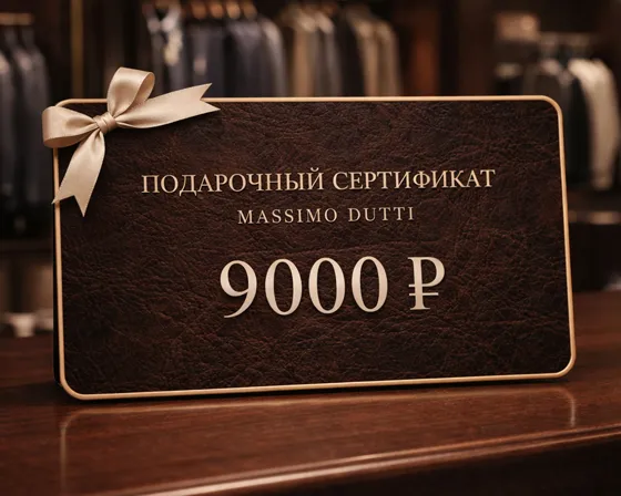 Электронный подарочный сертификат Massimo Dutti  (9 000)