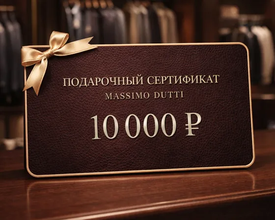 Электронный подарочный сертификат Massimo Dutti  (10 000)