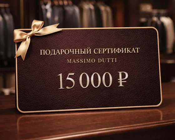 Электронный подарочный сертификат Massimo Dutti  (15 000)