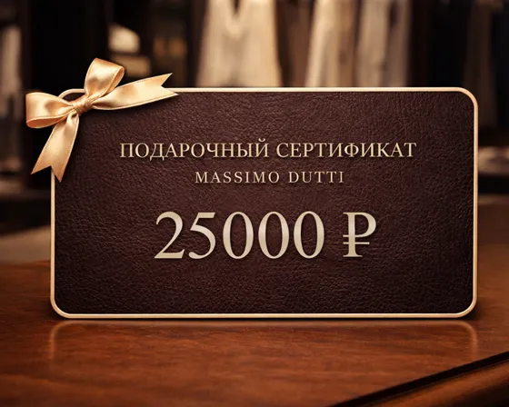 Электронный подарочный сертификат Massimo Dutti  (25 000)