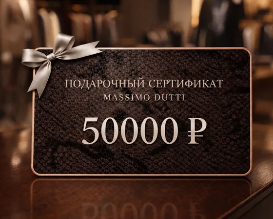 Электронный подарочный сертификат Massimo Dutti  (50 000)