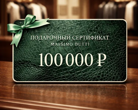 Электронный подарочный сертификат Massimo Dutti (100 000)