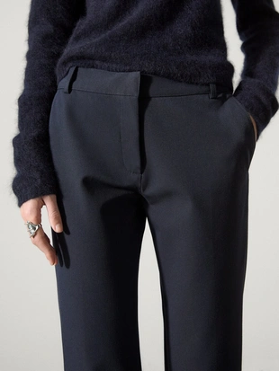 Прямые брюки из технической ткани- Заказать в России