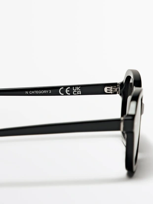 Овальные солнцезащитные очки- Заказать в России