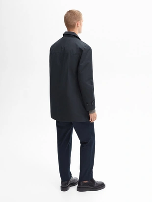 Тренчкот из технической хлопчатобумажной смеси- Заказать в России