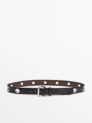 Поясная сумка из расщепленной кожи- Заказать в России