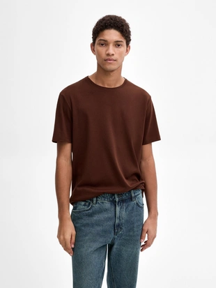 Футболка из 100% мерсеризованного хлопка- Заказать в России