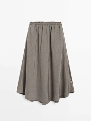 Юбка миди на резинке FLIGHT- Заказать в России