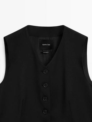 Жилет для костюма из холодной шерсти- Заказать в России