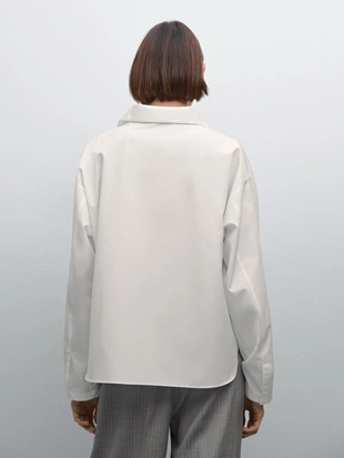 Рубашка из поплина из 100% хлопка- Заказать в России