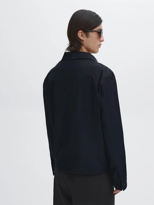 Хлопчатобумажная куртка с карманами- Заказать в России