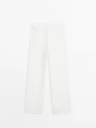 Струящиеся брюки прямого кроя с вытачками - лимитированная серия- Заказать в России