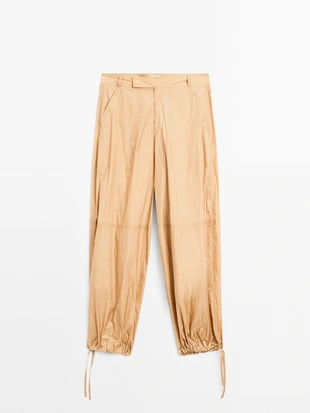 Легкие брюки на бретелях - STUDIO- Заказать в России