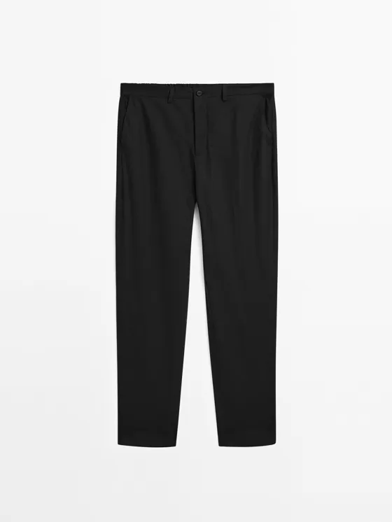 Брюки jogger fit из 100% хлопка