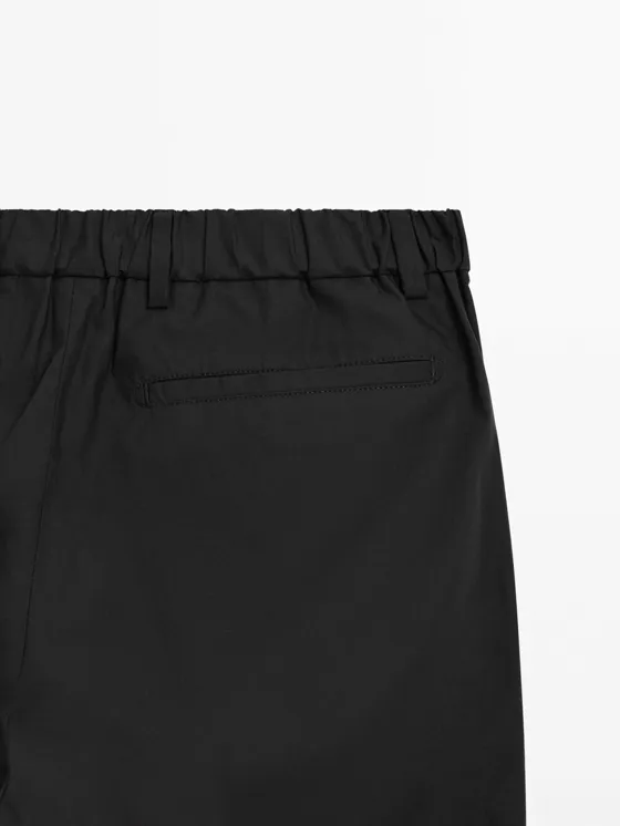 Брюки jogger fit из 100% хлопка