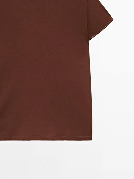 Футболка с коротким рукавом из 100% хлопка