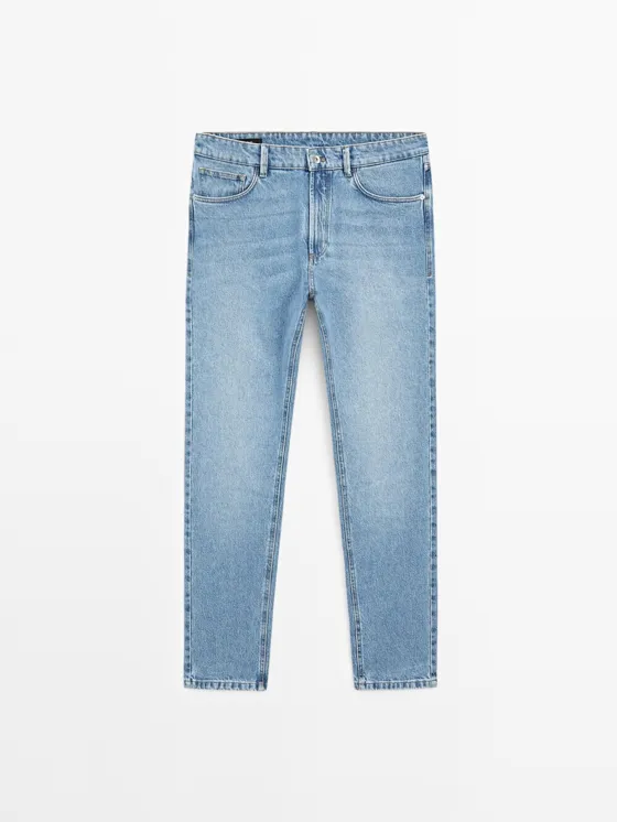 Джинсы slim fit
