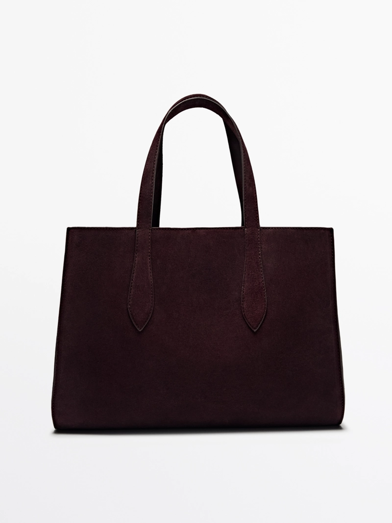 Сумка half icon split suede