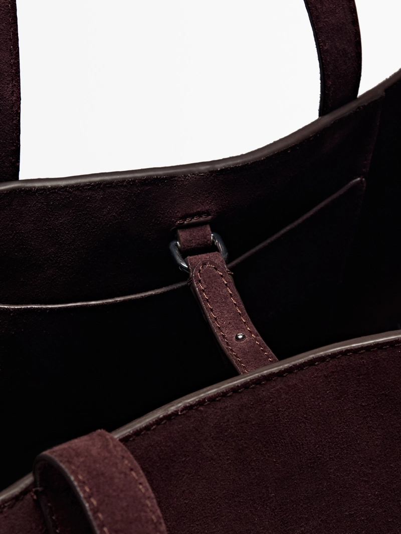 Сумка half icon split suede
